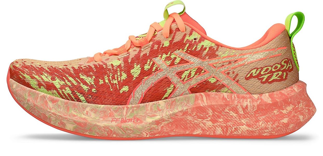 Asics NOOSA TRI 16 CHERRY TOMATO/SAFETY YELLOW Laufschuh günstig online kaufen