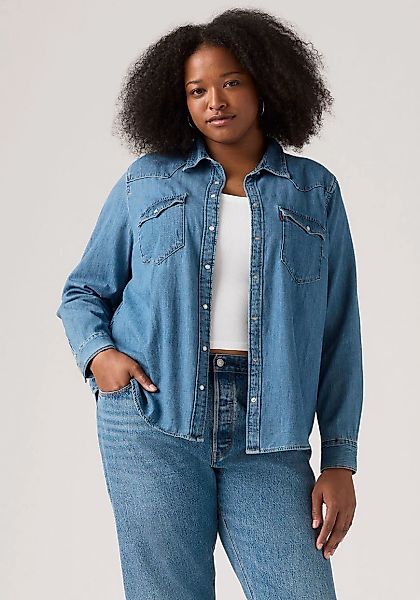 Levis Plus Jeansbluse "PL ULTIMATE WESTERN T3" mit Taschen günstig online kaufen