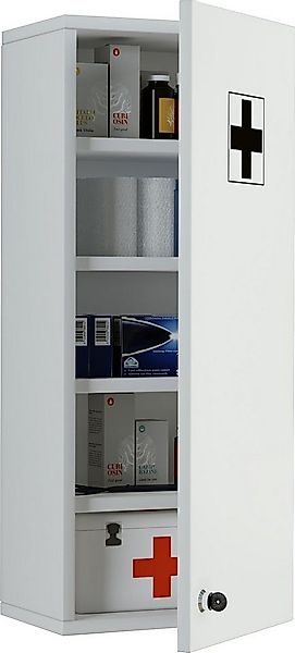 VCM Medizinschrank Medizinschrank Arzneischrank Medasa L abschließbar günstig online kaufen