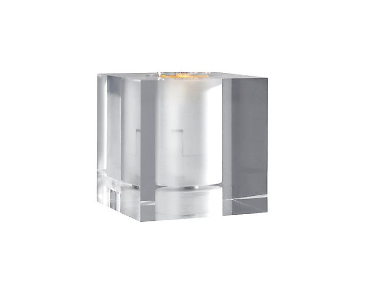 Tischleuchte Cubic E27 Acryl günstig online kaufen