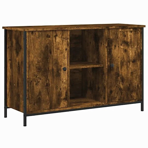 vidaXL TV-Schrank TV-Schrank Räuchereiche 100x35x65 cm Holzwerkstoff (1-St) günstig online kaufen