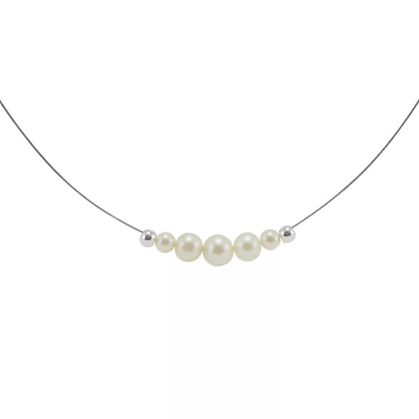 Silber Kette Fünf Perlen Fair-trade Und Handmade günstig online kaufen
