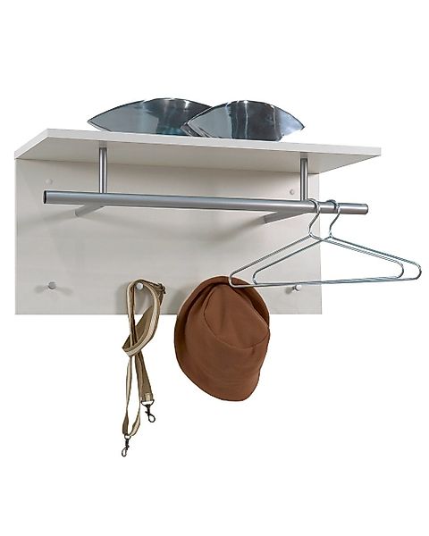FMD Möbel Wandgarderobe in weiß - günstig online kaufen