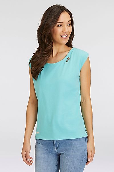 Ragwear Kurzarmshirt GREETA großer Rückenausschnitt mit günstig online kaufen