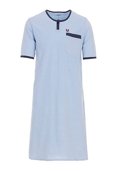 Henry Terre Nachthemd Nachthemd Kurzarm - Uni günstig online kaufen