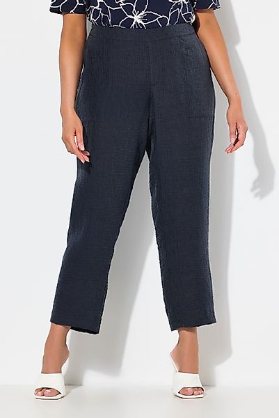 Ulla Popken Funktionshose Hose Rena Struktur günstig online kaufen