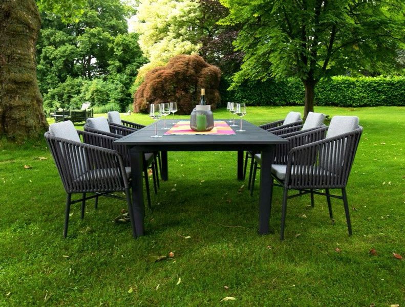 acamp Garten-Essgruppe Stapelstuhl Set Manhattan inkl. günstig online kaufen