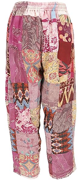 Guru-Shop Relaxhose Unikat upcyceling Patchwork Hose günstig online kaufen