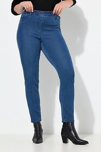 Ulla Popken Jeggings Jeggings Sienna schmales Bein Elastikbund günstig online kaufen