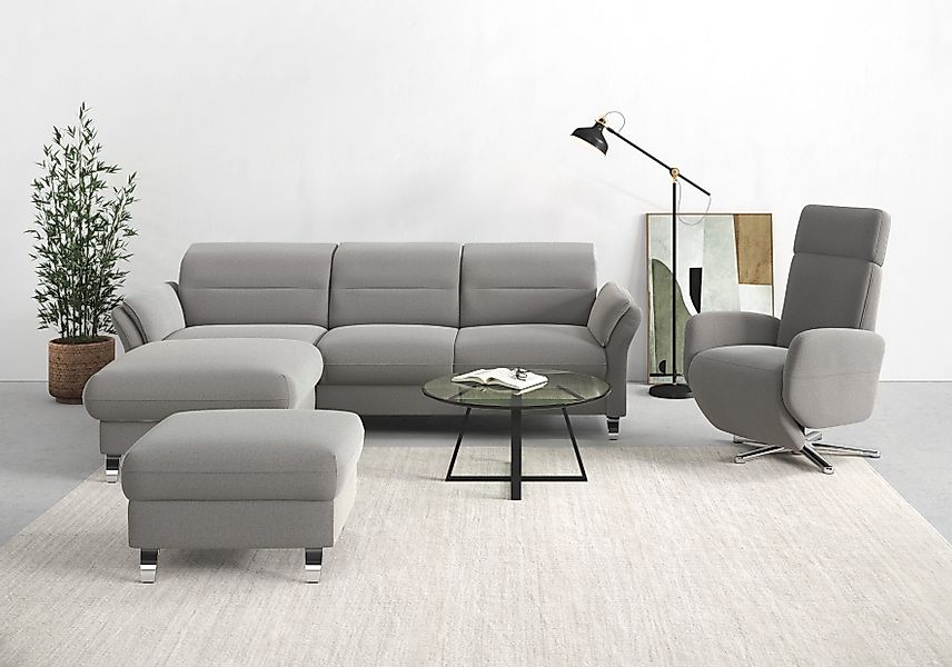 sit&more Ecksofa Grenoble L-Form mit Federkern, günstig online kaufen