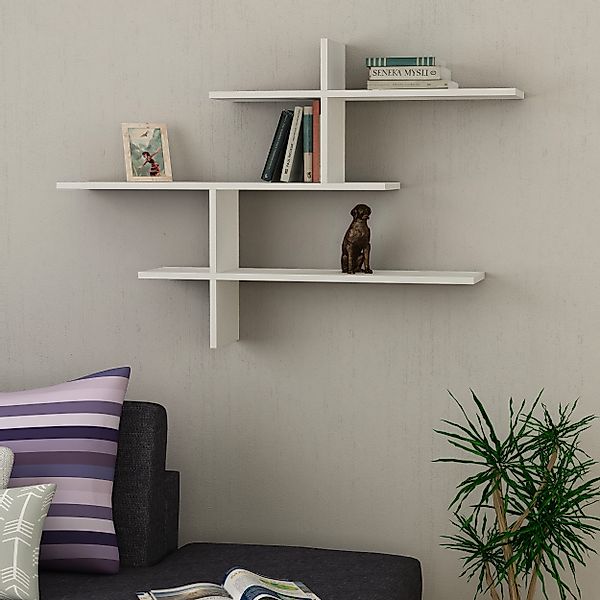 Decortie Wandregal Leo, Modernes Wandregal, Schwimmendes günstig online kaufen