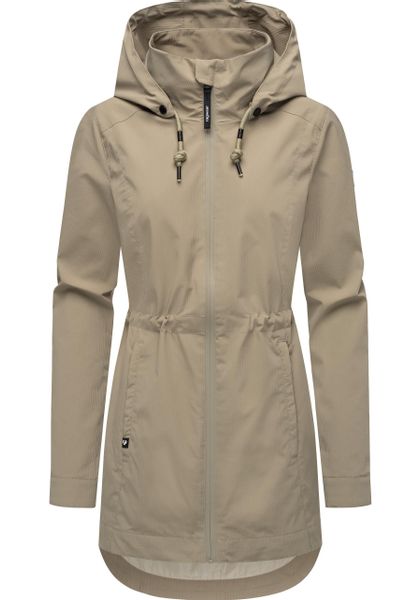 Ragwear Kurzmantel "Dakkota B" Übergangsjacke wasserdicht mit feiner Rillen günstig online kaufen