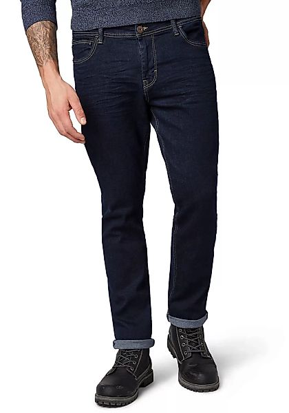 Tom Tailor Herren Jeans Josh - Slim Fit - Blau - Clean Rinsed Blue Denim günstig online kaufen