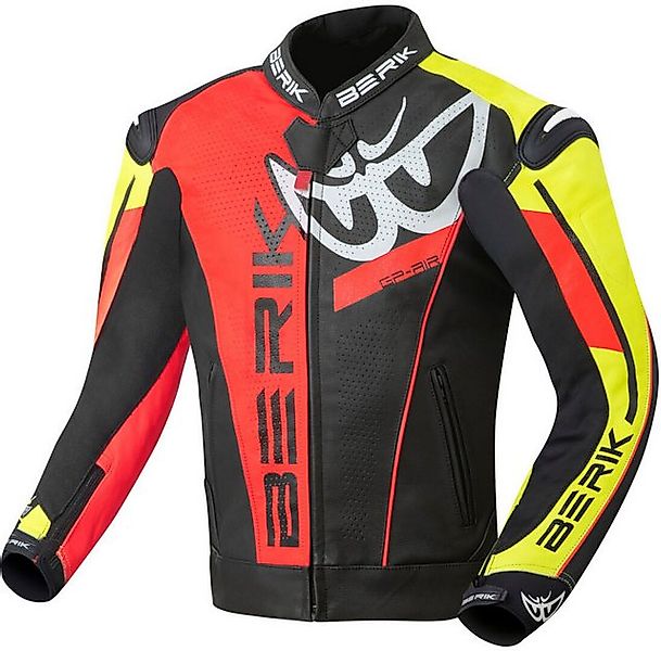 Berik Motorradjacke VisionGP Motorrad Lederjacke Perforiert günstig online kaufen