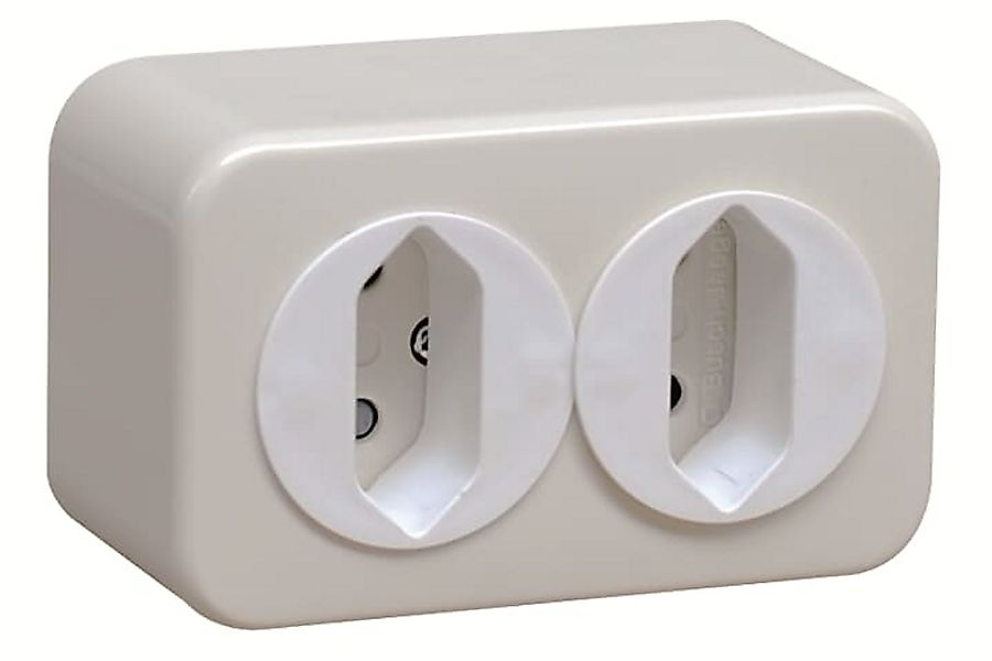 Striebel&John Doppel Schukosteckdose 230V ZE225 günstig online kaufen