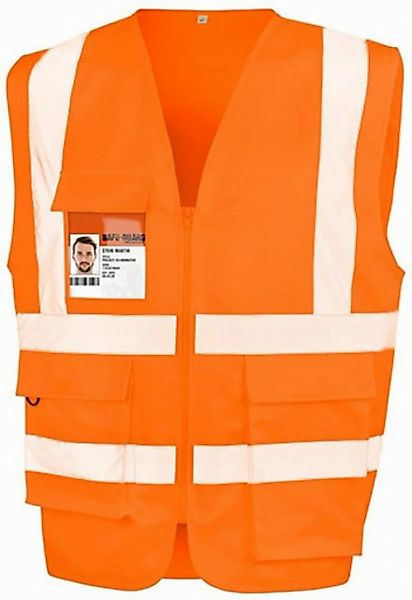 Result Warnweste Heavy Duty Polycotton Security Vest - Sicherheitsweste günstig online kaufen