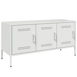 vidaXL TV-Schrank TV-Schrank Weiß 100,5x39x50,5 cm günstig online kaufen
