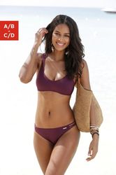 Bruno Banani Bustier-Bikini mit Zierbändern günstig online kaufen