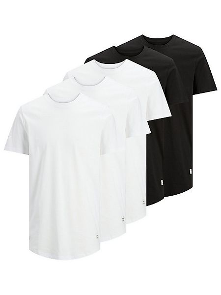 Jack & Jones T-Shirt JJENOA TEE SS CREW NECK 5PK MP NOOS (Packung, 5-tlg., günstig online kaufen