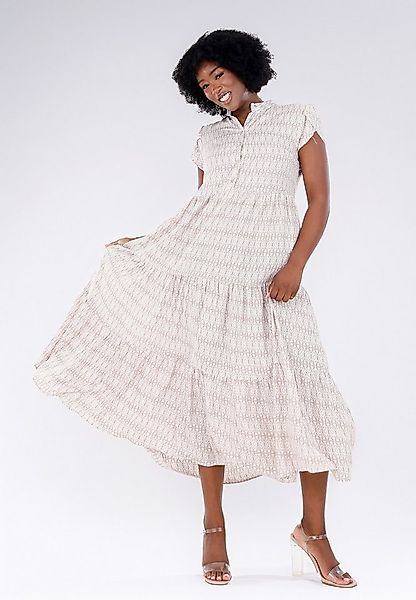 YC Fashion & Style Sommerkleid aus 100 % Viskose Alloverdruck günstig online kaufen