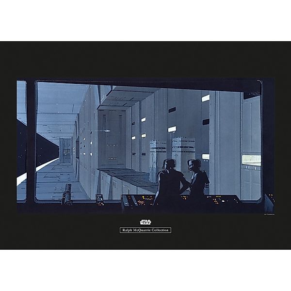 Komar Bild "Star Wars Classic RMQ Death Star Control" Star Wars 1 Stk. tlg. günstig online kaufen
