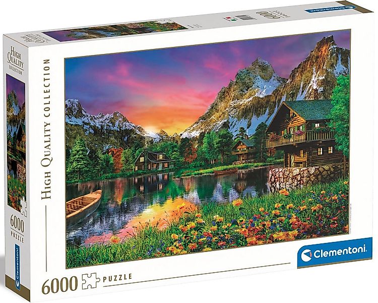 Clementoni® Puzzle High Quality Collection, See in den Alpen, 6000 Puzzlete günstig online kaufen