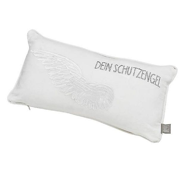 Räder Kissenhülle Design Kissen Traumkissen Schutzengel Silber (33x17cm) günstig online kaufen