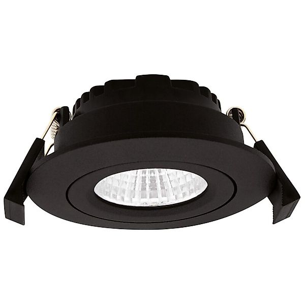 DOTLUX LED-Leuchte CIRCLEminidim 6W 3000K dimmbar schwarz - 5427-030038 günstig online kaufen