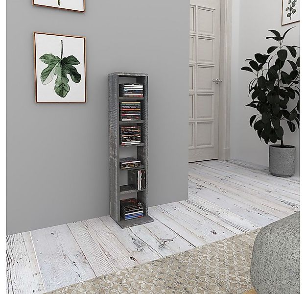 Vicco CD-Regal, Beton, 21 x 91.8 cm günstig online kaufen