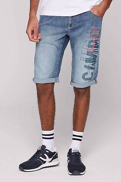 CAMP DAVID Jeansshorts, mit Turn-Up Saum günstig online kaufen