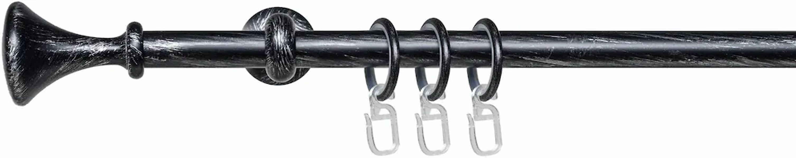 Liedeco Gardinenstange "Esp Kegel" Ø 16 mm 1 läufig-läufig Fixmaß 1-läufig günstig online kaufen
