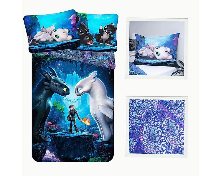 Universal Pictures Bettwäsche Bettwäsche Drachenzähmen leicht gemacht Wende günstig online kaufen