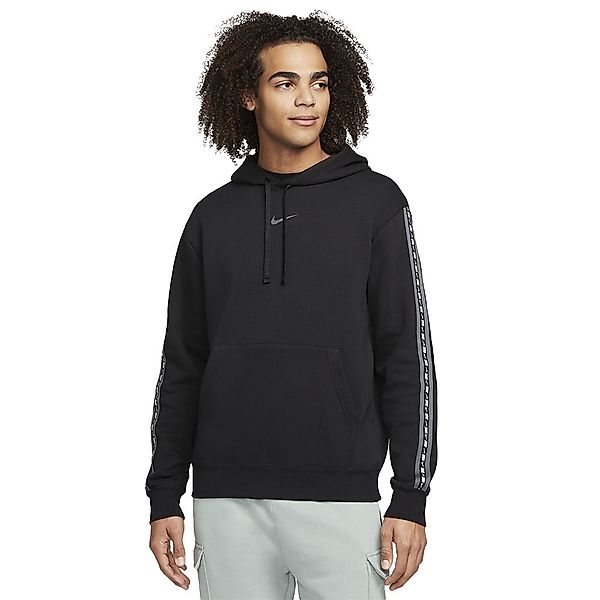 Nike Sportswear Fleece Kapuzenpullover XL Black / Black / Iron Grey günstig online kaufen