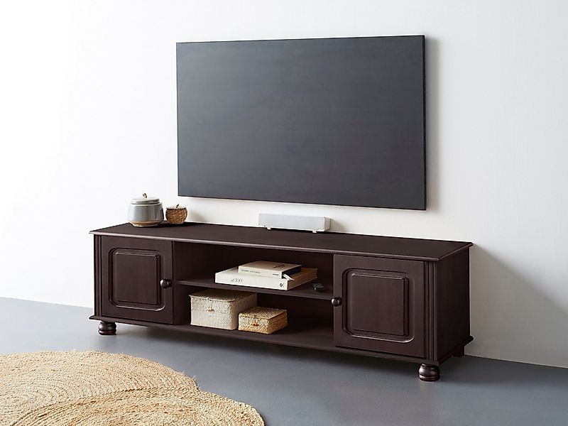 OTTO home Lowboard Mette, Kommode mit Kabeldurchführung und einem Einlegebo günstig online kaufen