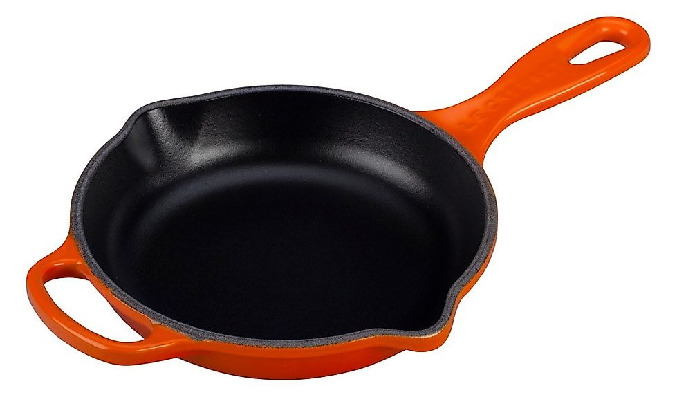 Le Creuset Brat- und Servierpfanne Gusseisen Ofenrot 16cm günstig online kaufen