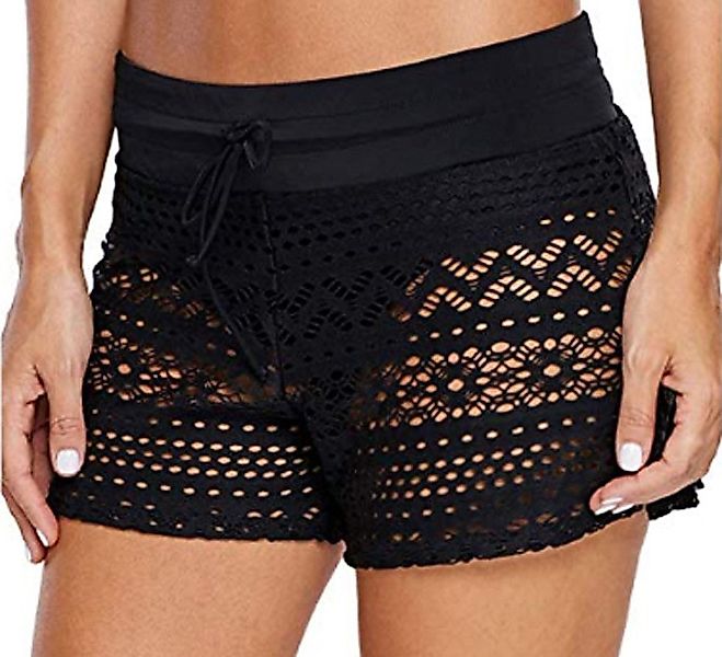 Badekönig Badeshorts Hotpants in Häkeloptik mit günstig online kaufen