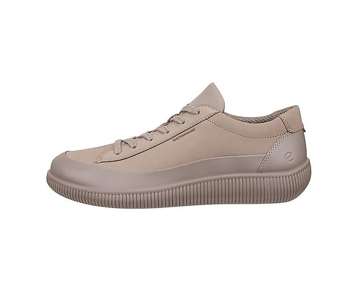 Ecco Soft Zero WP (Premium-Leder, wasserdicht) hellbraun Damen Sneaker günstig online kaufen