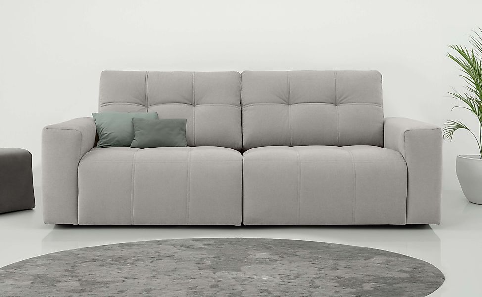Home affaire 3-Sitzer »Turnon, Lounge-sofa, Breite 220 cm«, Chenille, mit K günstig online kaufen