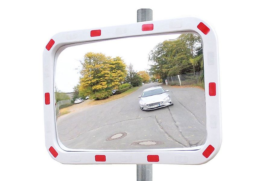 TRUTZHOLM Verkehrsschild Verkehrsspiegel eckig Weitwinkelfunktion 40x60cm S günstig online kaufen