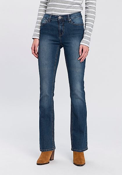 Arizona Bootcut-Jeans Shaping elastische Passform, Bootcut-Beinform, günstig online kaufen