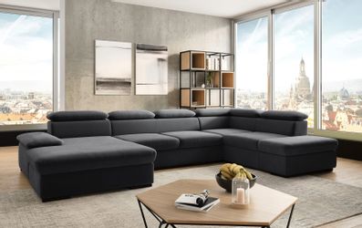 sit&more Wohnlandschaft "Alcudia U-Form" wahlweise mit Bettfunktion günstig online kaufen