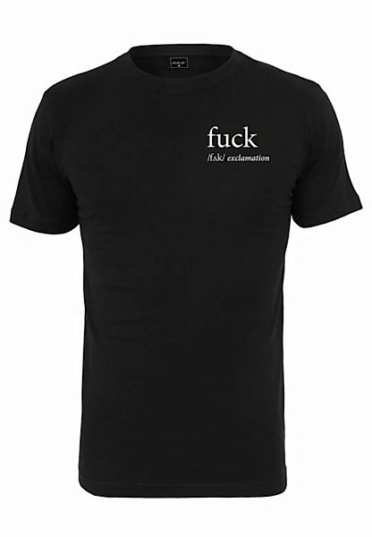 MisterTee T-Shirt MisterTee Herren FCK Tee (1-tlg) günstig online kaufen
