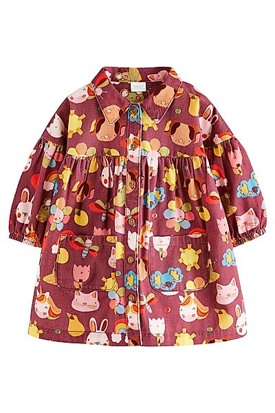 Next Hemdblusenkleid Hemdkleid aus Baumwolle (1-tlg) günstig online kaufen