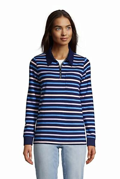 Sweatshirt mit Zipper SERIOUS SWEATS, Damen, Größe: XS Normal, Blau, Baumwo günstig online kaufen
