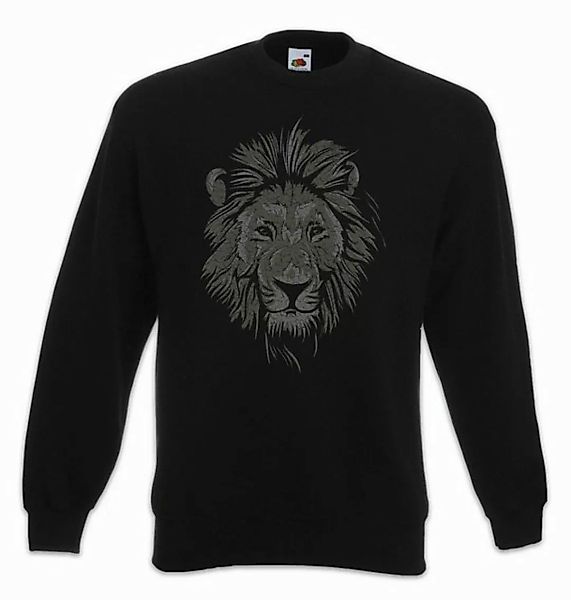 Urban Backwoods Sweatshirt Lion Face Sweatshirt Vegan Vegetarier Veganer Ti günstig online kaufen