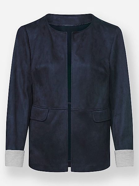 Witt Blusenblazer Lederimitat-Blazer günstig online kaufen