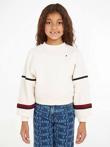Tommy Hilfiger Sweatshirt GLOBAL STRIPE WAFFLE SWEATSHIRT mit Global Stripe günstig online kaufen