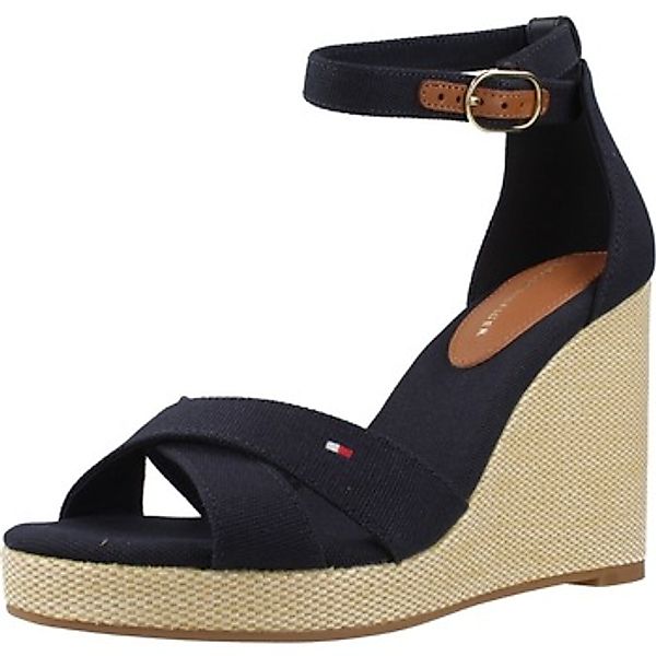 Tommy Hilfiger  Pumps Flag High Wedge Espad Crisscross günstig online kaufen