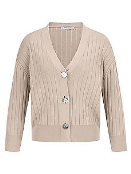 Cardigan aus 100% SUPIMA®-Baumwolle Peter Hahn beige günstig online kaufen