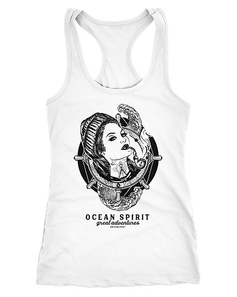 Neverless Tanktop Damen Tank-Top Woman Sailor günstig online kaufen